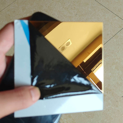 304 Rose Golden Dekoratif Panel Stainless Steel 0.3mm 200 Series