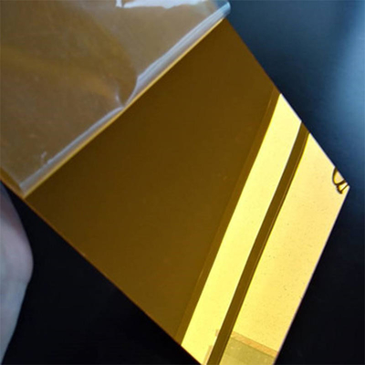 316 Cold Rolled Stainless Steel Sheet Dilapisi PVD, AISI 201 4x8 Stainless Steel Sheet