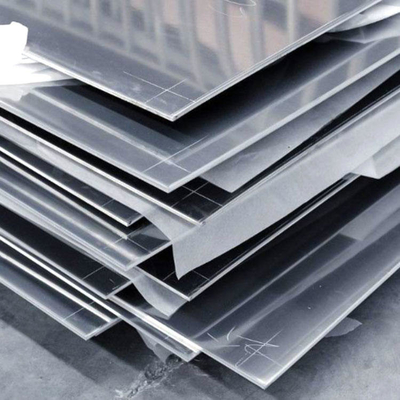 8000 Series Plain Aluminium Alloy Sheet 500mm Untuk Plat Dekorasi