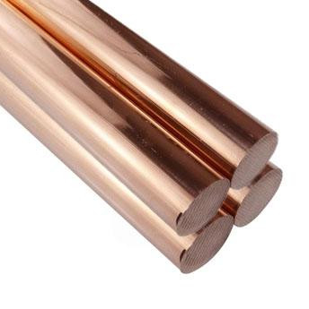 ASTM B187 C14500 Bar bulat tembaga pemotong bebas untuk pemesinan presisi