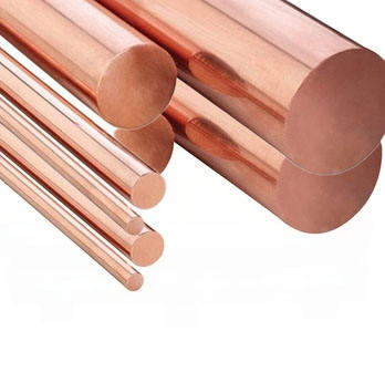 ASTM B187 C14500 Bar bulat tembaga pemotong bebas untuk pemesinan presisi