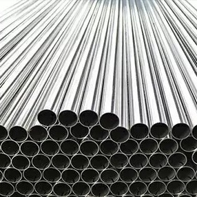 ASTM 240 316L Stainless Steel Welded Pipe NO.4 8K Permukaan 6000mm Panjang