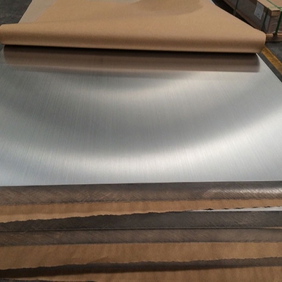 Paduan 6061 Lembaran Plat Aluminium Canai Panas T4 T6 Anodized Untuk Dinding Tirai