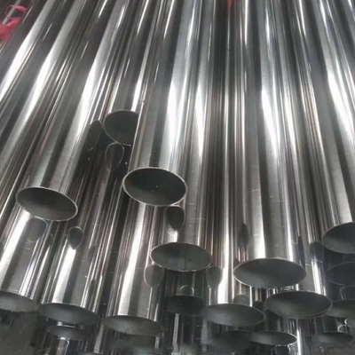 Tinggi kekuatan, degreasing dan bebas minyak 201 202 301 304 304L 321 316 316L tabung stainless steel bulat pipa las