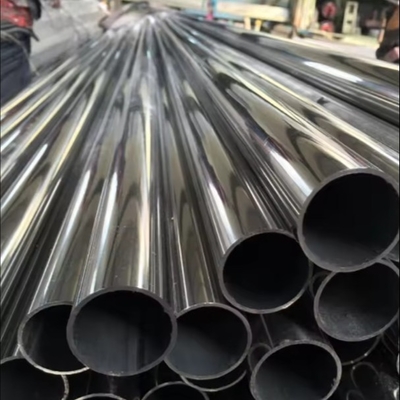 AISI 201 304 310S 316L 321 430 Perawatan permukaan pipa stainless steel 8K Mirror Polished Hairline tahan korosi