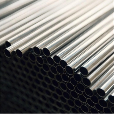 Pipa bulat las 0,3mm-3mm tebal 8K Ba 2b Hl AISI ASTM Ss 201 304 304L Ss Pipe 316 316L 430 SUS304 Pipe