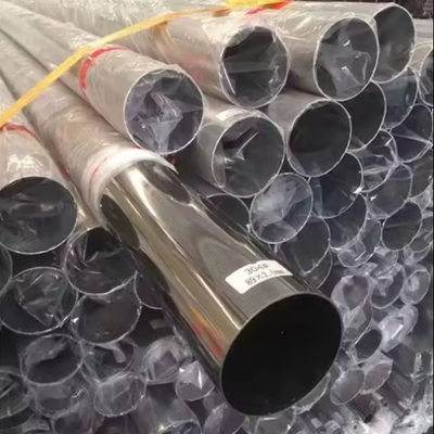 ASTM A554 EN10296-2 Polished SS 304 Baja tahan karat Oval Pipe Harga