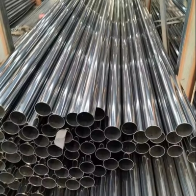 SUS316 Pipe Manufacturer 316L Mirror Polished Tube Square Round Seamless Welded Stainless Pipe untuk Bahan Bangunan