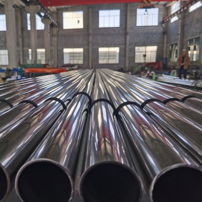 SUS 304 316 316L Cold Rolled Polishing Stainless Steel Pipe Untuk Industri Ringan