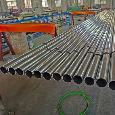 SUS 304 316 316L Cold Rolled Polishing Stainless Steel Pipe Untuk Industri Ringan