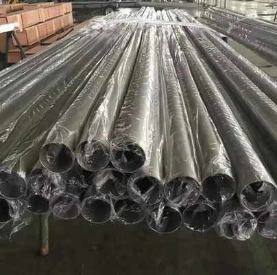 Korosi tahan 304 Stainless Steel Pipe 16 gauge Untuk Industri Kelautan Kimia