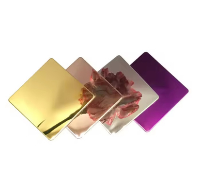 tahan lama 316 Elegant Hot Rolled Plat Stainless Steel Polished Mirror Like Finish