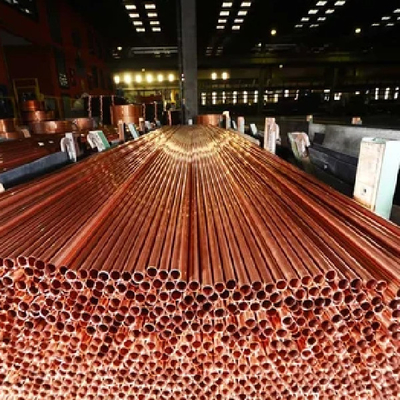 ASTM B187 C14500 Bar bulat tembaga pemotong bebas untuk pemesinan presisi