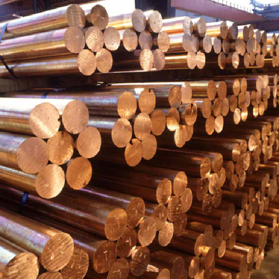 ASTM B187 C14500 Bar bulat tembaga pemotong bebas untuk pemesinan presisi