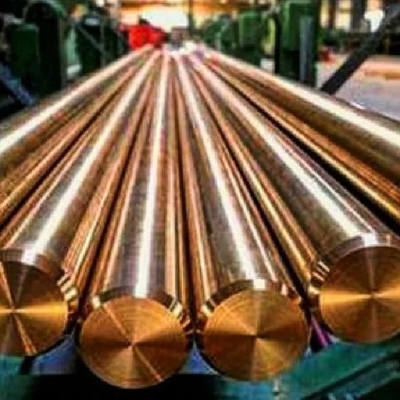 Bahan tembaga tahan korosi C2100 C21000 Cuzn5 CZ125 H95 Bar tembaga padat