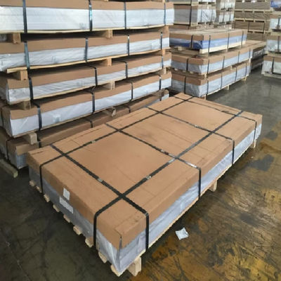 ASTM 5005 5083 5054 Lembar/Lemparan Alloy Aluminium Berkualitas Tinggi Warna Disesuaikan