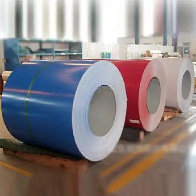 Galvanized Color Coated Steel Coil Produced According To ASTM, JIS, EN And GB Standards