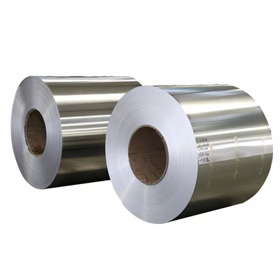 BA Cerah Annealed Stainless Steel Coil Ultra Lemes Permukaan Untuk Hiasan High End