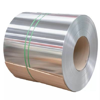 Standar Estetika Cold Rolled Rustless Steel Coil No 4 Permukaan Slit Edge Mill Edge