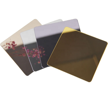 tahan lama 316 Elegant Hot Rolled Plat Stainless Steel Polished Mirror Like Finish