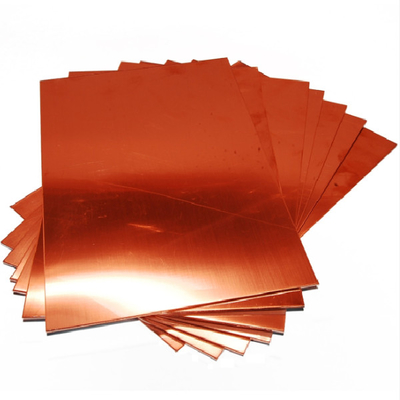 99,99% T2 4x8ft Pelat Katoda Tembaga Lembaran Bahan Tembaga Tebal 3mm 5mm 20mm