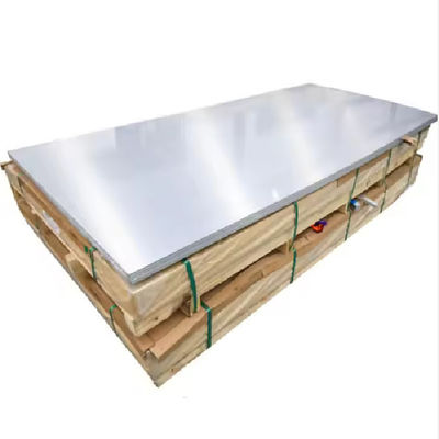 3003 H14 Lembar Plat Aluminium Halus Semi Mengkilap ASTM B209 Tangki Bahan Bakar Penanganan Kimia